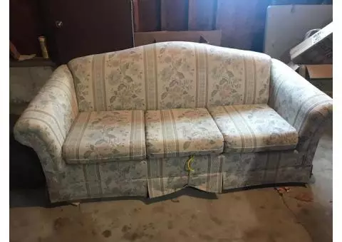 Sofa loveseat hide a bed